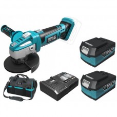 Dedra Set Polizor unghiular 125 mm cu 2 acumulatori Li-Ion 18V 5.0Ah incarcator rapid 125W si geanta de transport Dedra Set Polizor unghiular 125 mm cu 2 acumulatori Li-Ion 18V 5.0Ah incarcator rapid 125W si geanta de transport